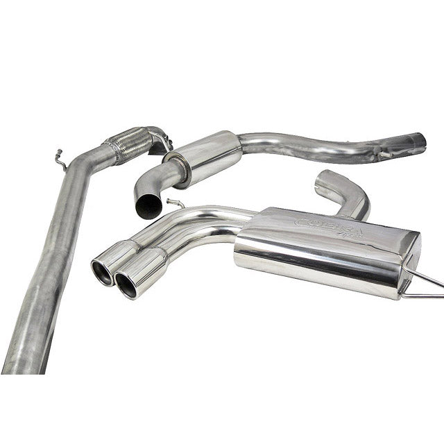 Linea di scarico "Turboback" per Seat Leon FR MK2 1P 2.0 T FSI (06-13)