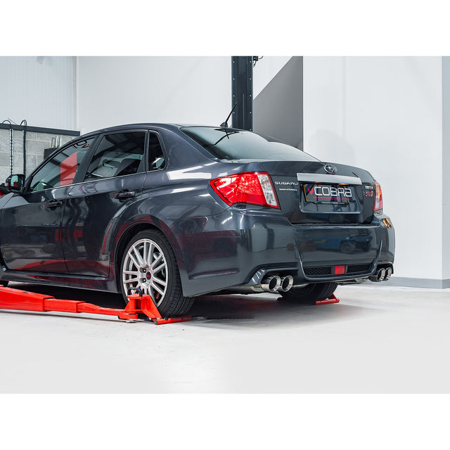 Linea di scarico "Turboback" per Subaru WRX STI 2.5 Berlina (10-13)