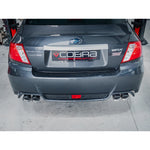 Linea di scarico "Turboback" per Subaru WRX STI 2.5 Berlina (10-13)