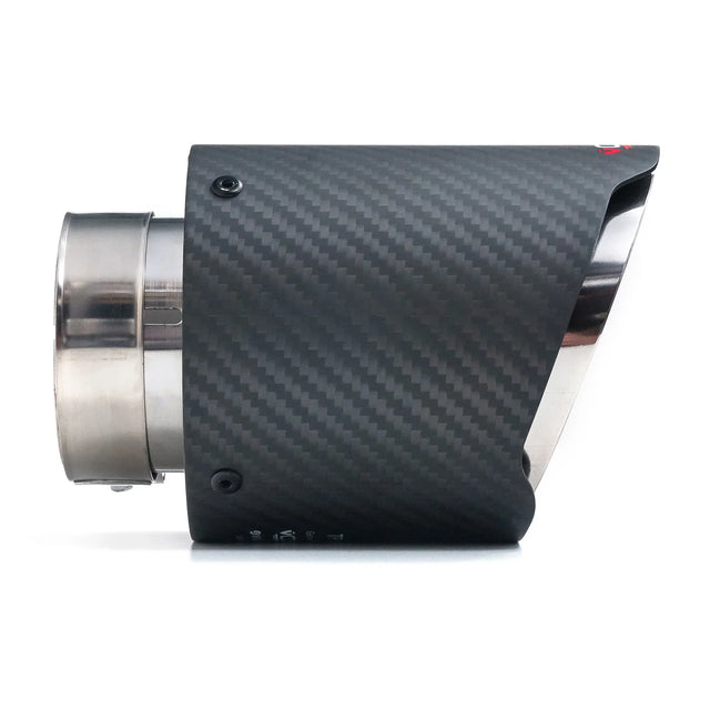 Terminali di scarico in carbonio per Jaguar F-Type V8 (TP107-CF-4)