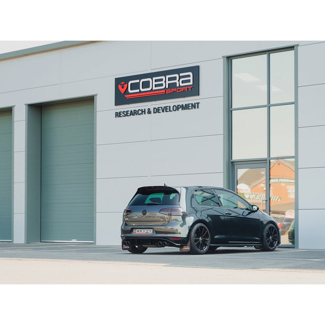 Linea di Scarico "Turboback" Golf R Style Quadrupla Uscita per VW Golf GTI (MK7) 2.0 TSI (5G) (12-17)