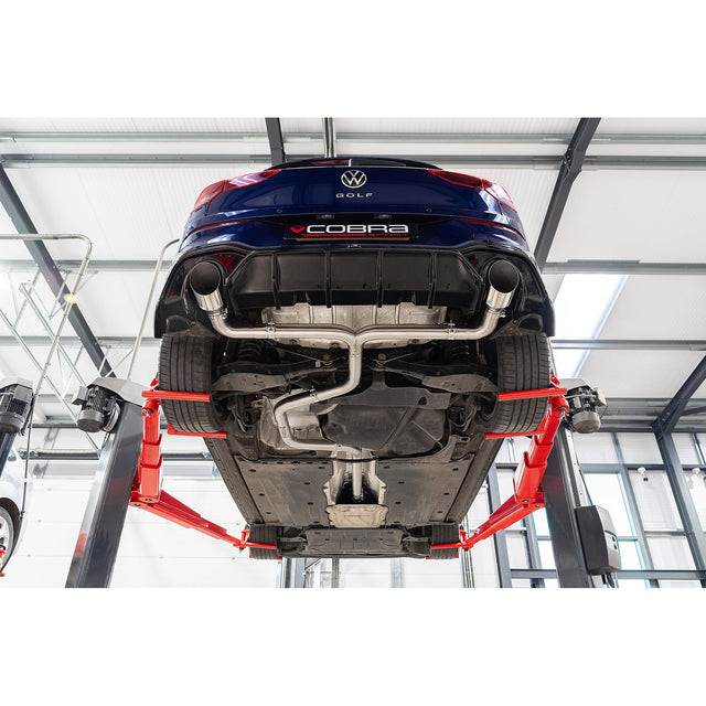 Linea di Scarico "GPF back" Venom Race GTI Style Doppia Uscita per VW Golf R-Line (Mk8) 1.5 TSI (20>)