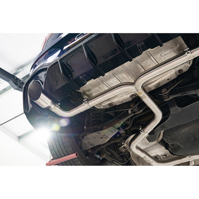 Linea di Scarico "GPF back" Venom Race GTI Style Doppia Uscita per VW Golf R-Line (Mk8) 1.5 TSI (20>)