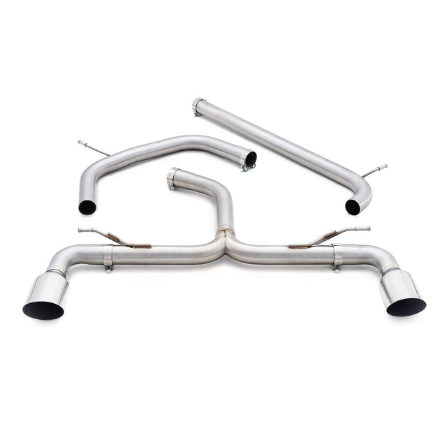 Linea di Scarico "GPF back" Venom Race GTI Style Doppia Uscita per VW Golf R-Line (Mk8) 1.5 TSI (20>)