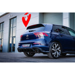 Linea di Scarico "GPF back" Venom Race GTI Style Doppia Uscita per VW Golf R-Line (Mk8) 1.5 TSI (20>)