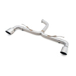 Silenziatore di scarico "Axleback" Race GTI Style doppia uscita per VW Golf R-Line (Mk8) 1.5 TSI (20>)