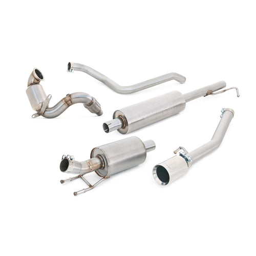 Linea di scarico "Turboback" per Volkswagen UP! TSi/GTi