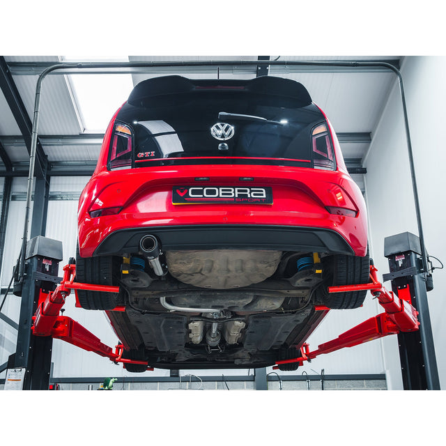 Linea di scarico "Turboback" per Volkswagen UP! TSi/GTi