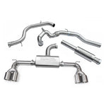 Linea di Scarico "Turboback" Golf R Style Quadrupla Uscita per VW Golf GTI (MK7) 2.0 TSI (5G) (12-17)