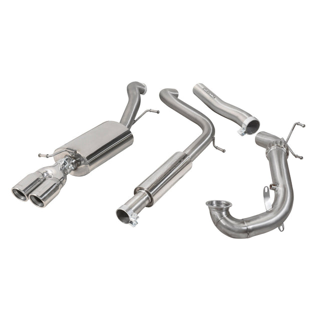 Linea di scarico "Turboback" per VW Polo GTI (6C) 1.8 TSI (15-17)
