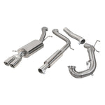 Linea di scarico "Turboback" per VW Polo GTI (6C) 1.8 TSI (15-17)