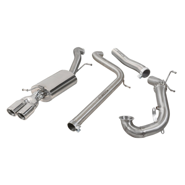Linea di scarico "Turboback" per VW Polo GTI (6C) 1.8 TSI (15-17)