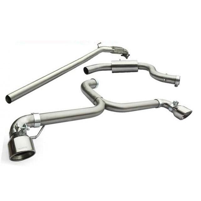 Linea di scarico "Turboback" Venom Race per VW Scirocco R 2.0 TSI (09-18)