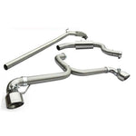 Linea di scarico "Turboback" Venom Race per VW Scirocco R 2.0 TSI (09-18)