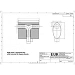 Sistema di scarico "Catback" per Audi TT (Mk3) 1.8 TFSI (trazione anteriore) (pre-GPF)