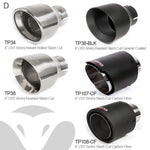 Linea di scarico "Catback" non risonata per Jaguar F-Type V8 (14-20)