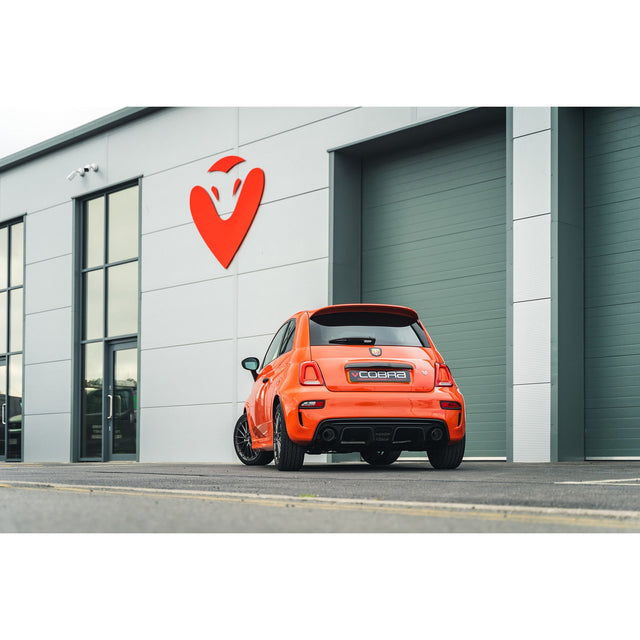 Scarico "Axleback" Venom per Abarth 500