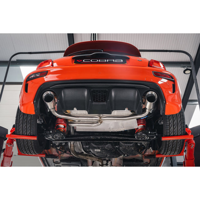 Scarico "Axleback" Venom per Abarth 695