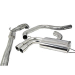 Audi A3 (8P) 2.0 TFSI 2WD Turbo Back Cobra Exhaust AU114b
