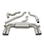 Linea di Scarico "Turboback" con Valvola per Audi S3 (8V) Berlina (13-18)