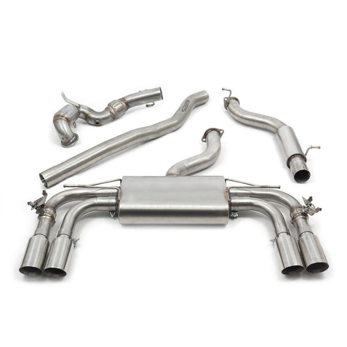 Linea di Scarico "Turboback" con Valvola per Audi S3 (8V) 5 Porte Sportback (13-18)