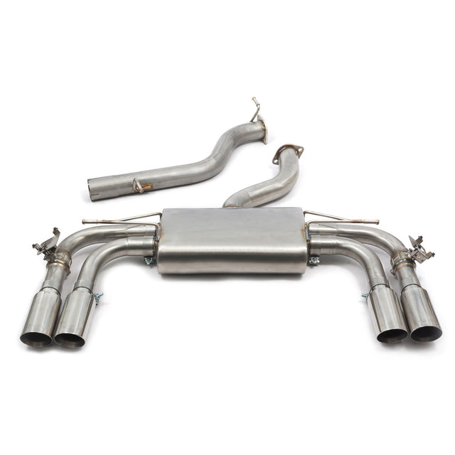 Linea di Scarico "Catback" con Valvola per Audi S3 (8V) 3 Porte (13-17)