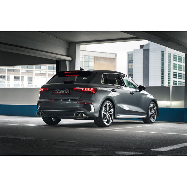 Linea di Scarico Completa "Turboback" con Valvola per Audi S3 (8Y) 5 Porte Sportback
