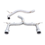 Linea di scarico "Catback" Race per Audi TT (MK3) 2.0 TFSI (FWD) (pre-GPF)