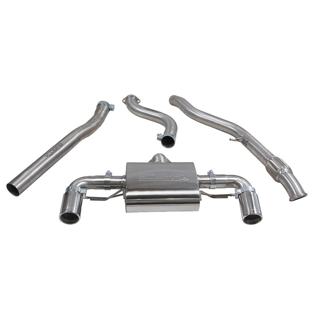 BMW M135i Non Resonated Cat Back Performance Exhaust System - BM74