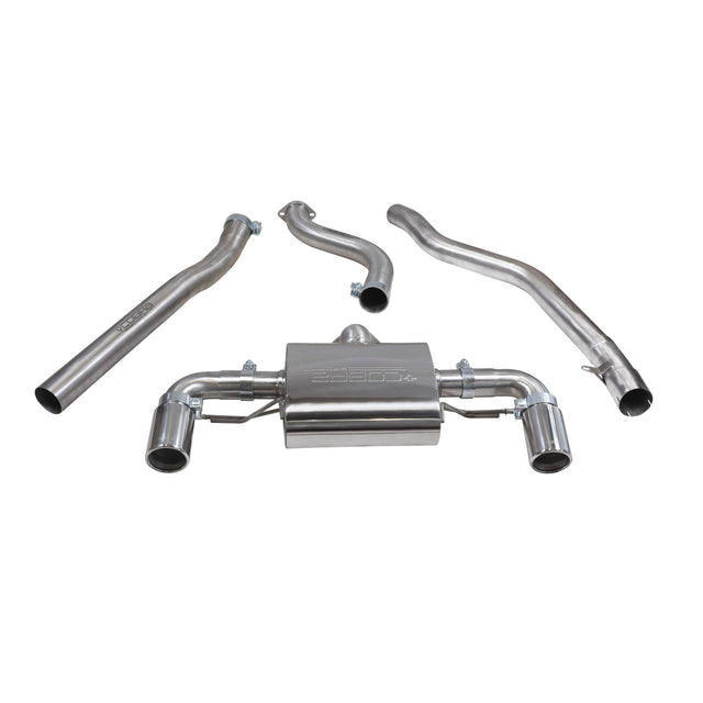 BMW M140i Non Resonated Cat Back Performance Exhaust by Cobra Sport