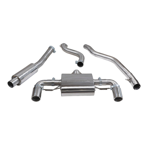 BMW M140i Resonated Cat Back Performance Exhaust by Cobra Sport