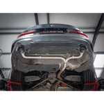 Linea di scarico "Axleback" Venom a doppia uscita per BMW 330E (G20) (19>)