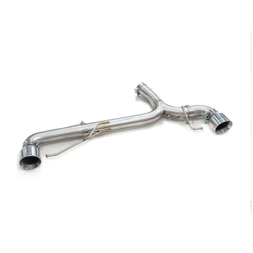 Linea di scarico "Axleback" Venom a doppia uscita per BMW 330E (G20) (19>)