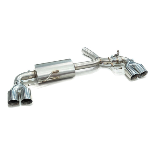 Scarico "Axleback" con valvola e uscita quadrupla per BMW 330E (G20) (19>)