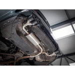 Scarico "Axleback" con valvola e uscita quadrupla per BMW 330E (G20) (19>)