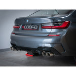 Terminale di scarico "Axle-back" Venom a quadrupla uscita BMW 330E (G20) (19>)