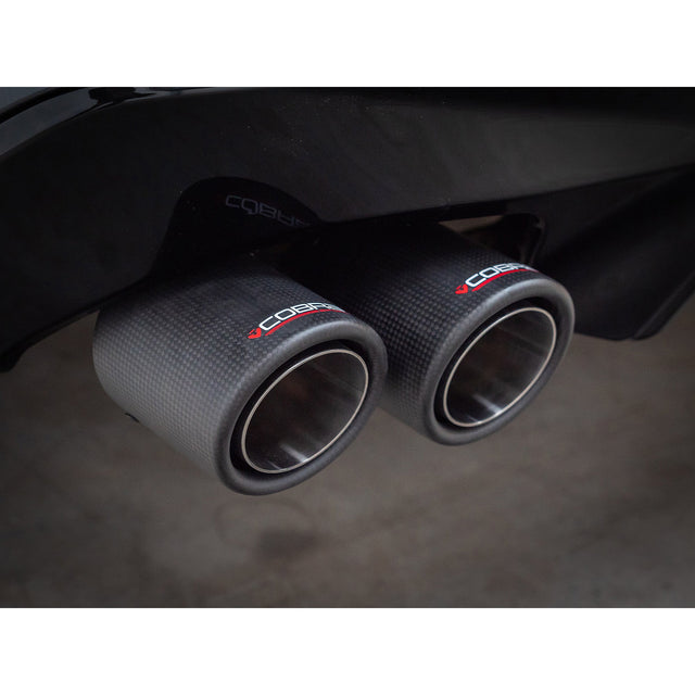 Scarico "Axleback" con valvola e uscita quadrupla per BMW 330E (G20) (19>)