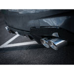 Scarico "Axleback" con valvola e uscita quadrupla per BMW 330E (G20) (19>)