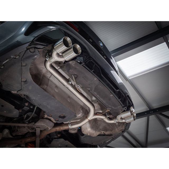 Terminale di scarico "Axle-back" Venom a quadrupla uscita BMW 330E (G20) (19>)