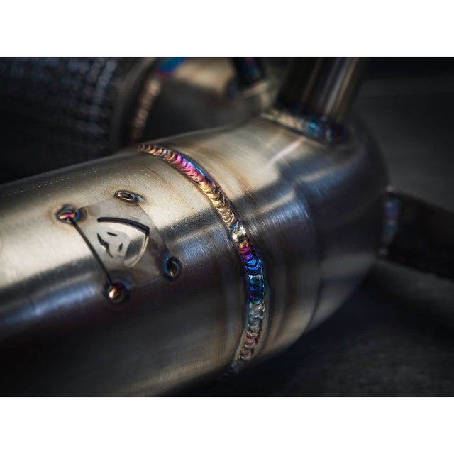 Front Pipe con Catalizzatore Sportivo / Decatalizzatore per BMW M235i Gran Coupé (F44) con Scarico Originale
