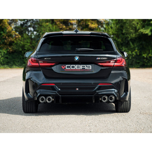 Linea di Scarico "GPFback" M3 Style Quadri Uscita per BMW M135I (F40)