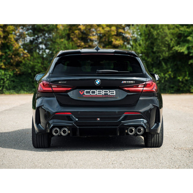 Linea di Scarico "Catback" Quadri Uscita Stile M3 per BMW M135i (F40)