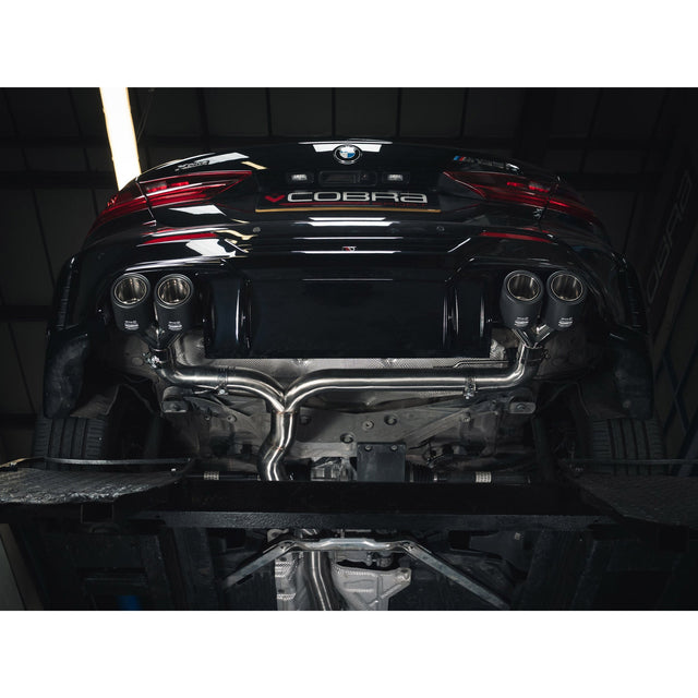Linea di Scarico "Turboback" Venom Race Stile M3 Quadrupla Uscita per BMW M135i (F40)