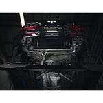 Scarico sportivo "GPFback" Race stile M3 con quadrupla uscita senza valvola per BMW M135i (F40)