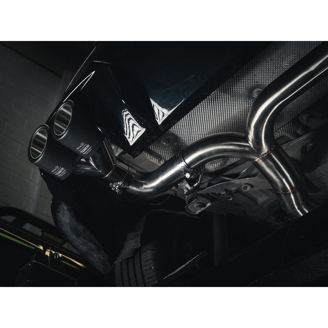 Linea di Scarico "Turboback" Venom Race Stile M3 Quadrupla Uscita per BMW M135i (F40)