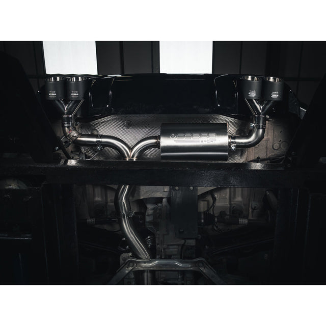 Linea di Scarico "Catback" Quadri Uscita Stile M3 per BMW M135i (F40)