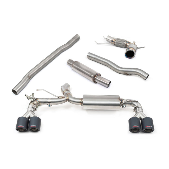 Linea di Scarico "Turboback" Stile M3 Quadrupla Uscita per BMW M135i (F40)