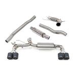 Linea di Scarico "Turboback" Stile M3 Quadrupla Uscita per BMW M135i (F40)
