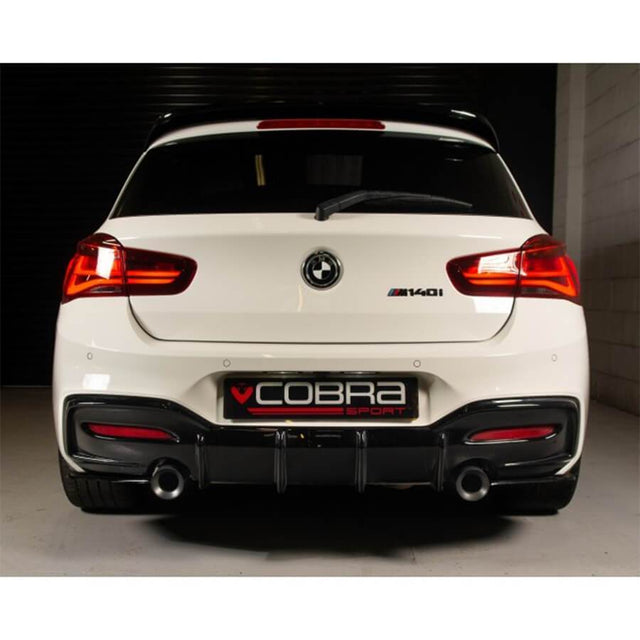 Terminale di scarico da 3,5" in stile M Performance per BMW M235I Cabrio (F23)