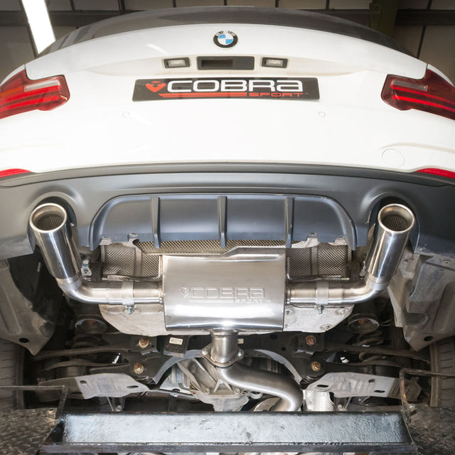 Silenziatore posteriore Cobra per BMW M240i (F22 / F23) (16-21)